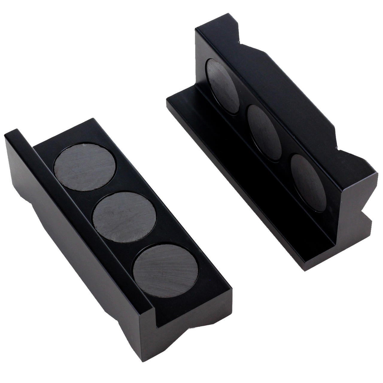 Exoracing Magnetic AN Vice Jaws 6061 Billet Aluminium - Image 3