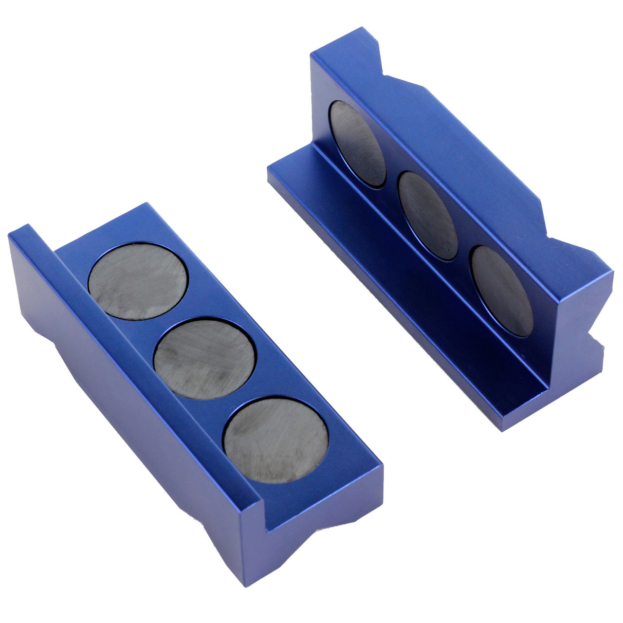 Exoracing Magnetic AN Vice Jaws 6061 Billet Aluminium - Image 4
